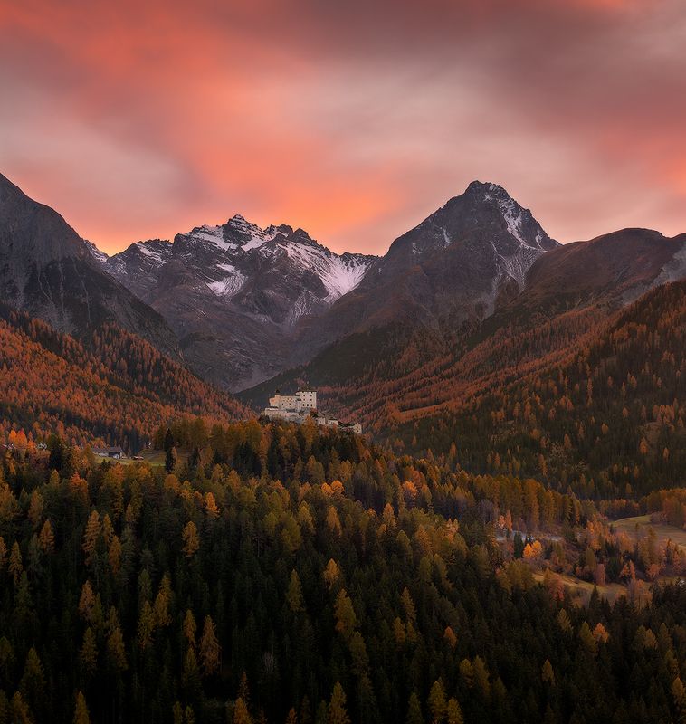 switzerland, castle, швейцария, замок Switzerland. Tarasp castlephoto preview