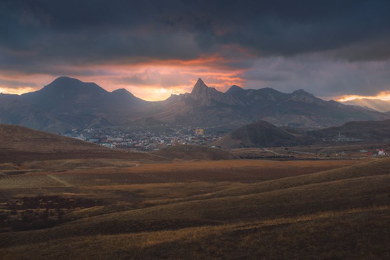 крым, зима, коктебель Пустующие Холмы Коктебеляphoto preview