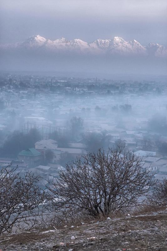 Киргизия, Кыргызстан, Kyrgyzstan, Central asia, silk road, mountains, горы, средняя азия,  Вид на гору Бабаш-Атаphoto preview