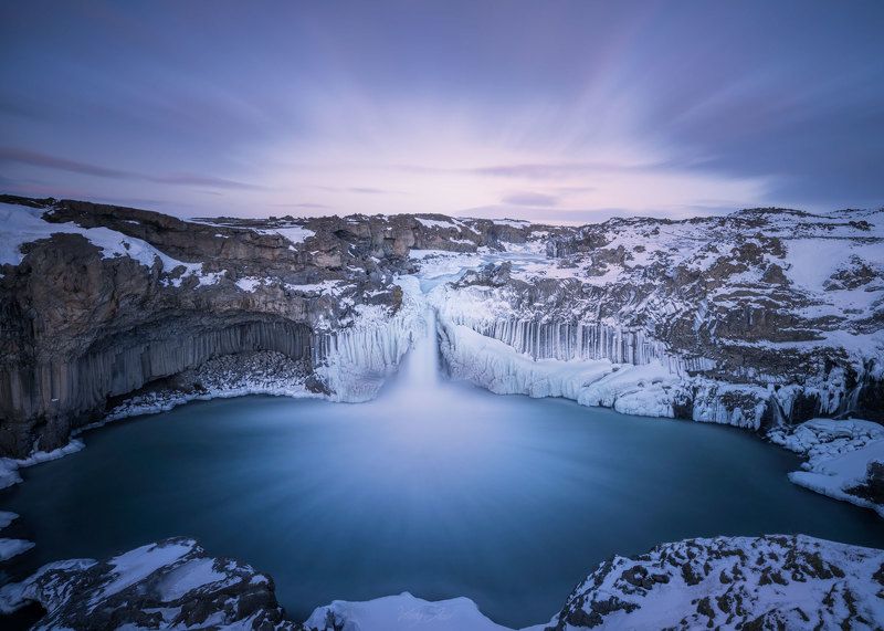 Iceland, Aldeyjarfoss  A place where time is not ticking. It flows.photo preview