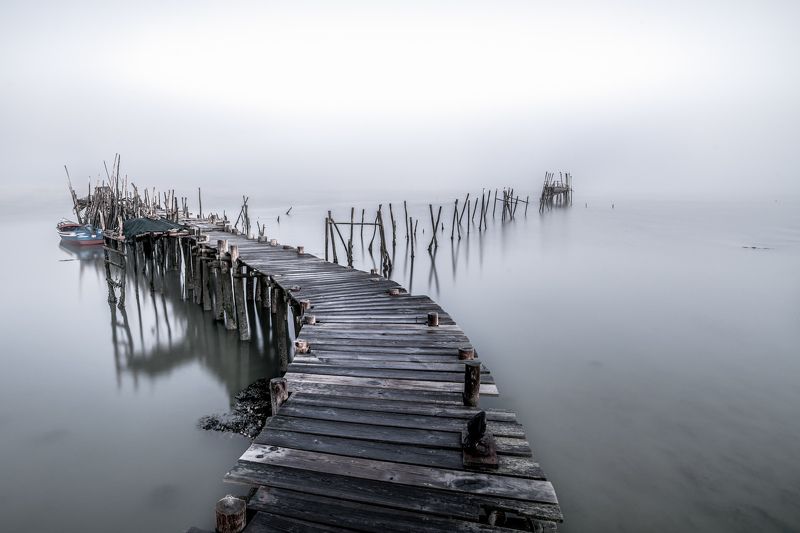 portugal,mist,old pier,long exposure,morning,travel, old pierphoto preview