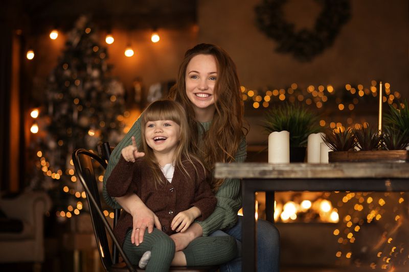 мама, дед мороз идет!photo preview