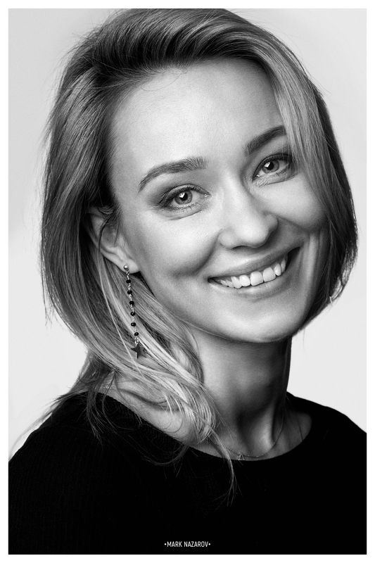 портрет, портретист, фотохудожник, черное-белое, ч-б, черно-белая фотография, марк назаров, снимаю шляпу, актер, театр, кино, звезды, фотосессии, фотопроекты Портрет Настиphoto preview