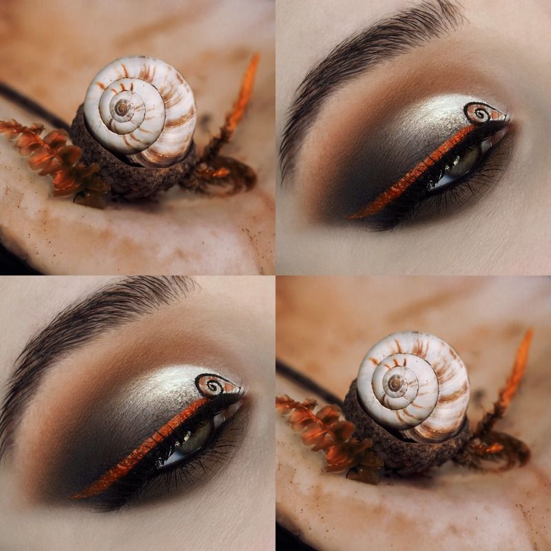 макро, природа, гриб, мох, улитка, макияж, глаз, macro, nature, mushroom, moss, snail, makeup, eyes, Вдохновениеphoto preview