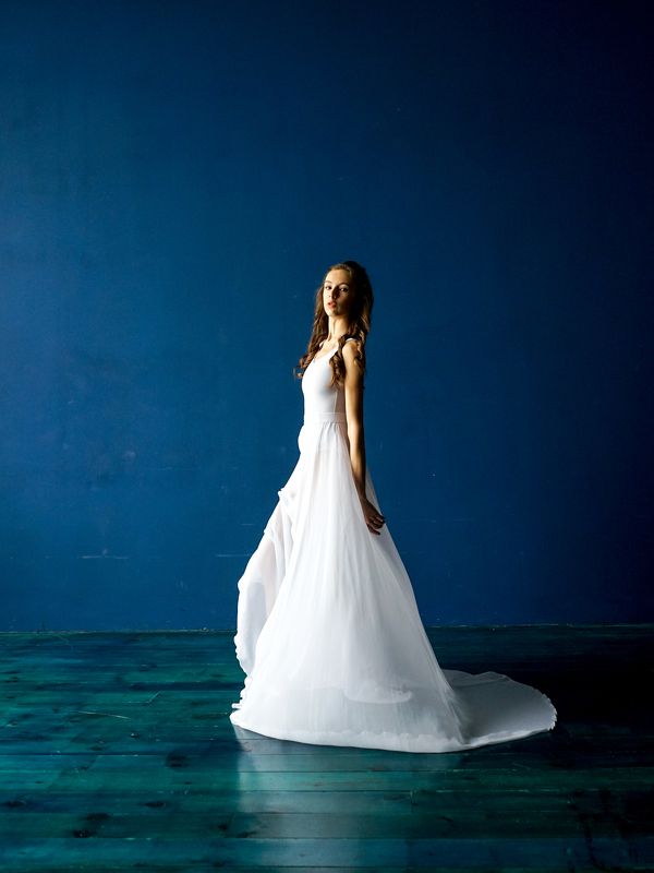 балет, балерина, студия, цвет, синий, платье, шифон, артист, танец, белый Цвет и балетphoto preview