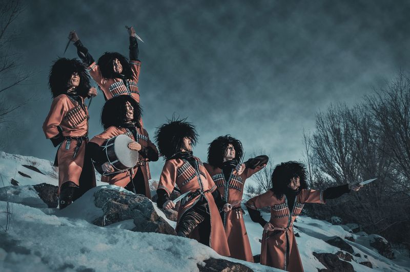 Горцы, Анцух, Кавказ, Портрет Анцухphoto preview