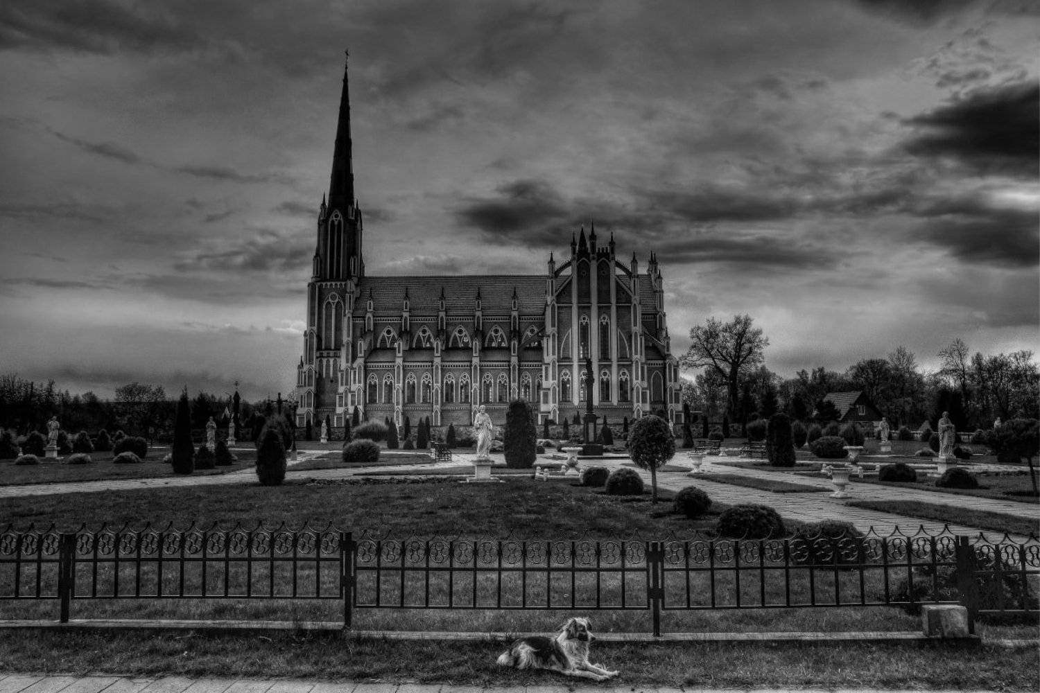 Страж. Автор: lo_ol гервяты, костёл, lo_ol