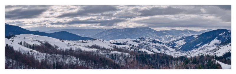 карпаты, зима, снег ---photo preview