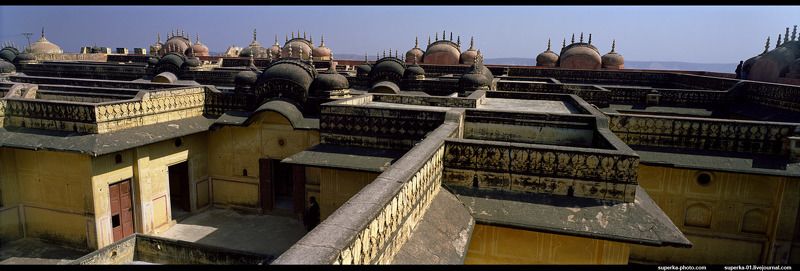 джайпур, индия, панорама, пленка, jaipur, india, Джайпур, форт Нахаргарphoto preview