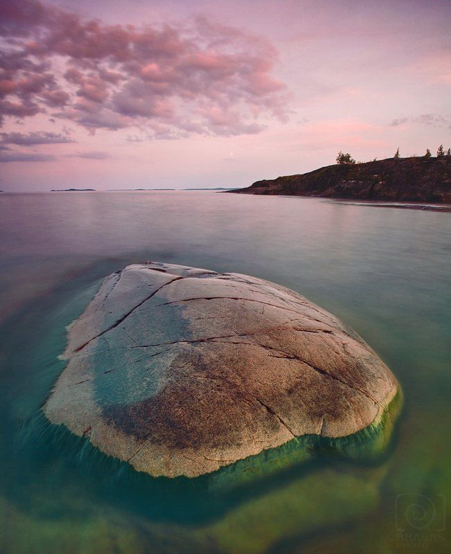 камень, гранит, черепаха, карелия, ладога, озеро Одинокая скала.photo preview