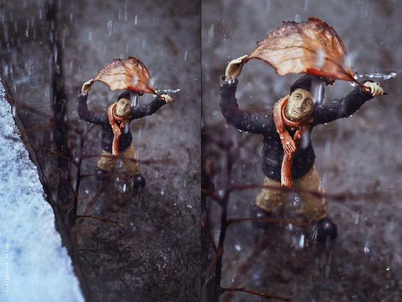 Дождь – это когда небо в осколках лужphoto preview