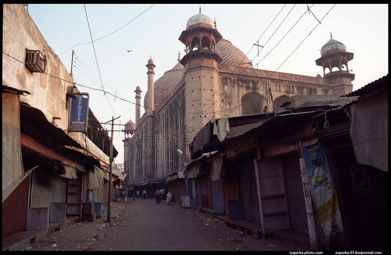 агра, индия, улица, город, мечеть Улицы Агрыphoto preview