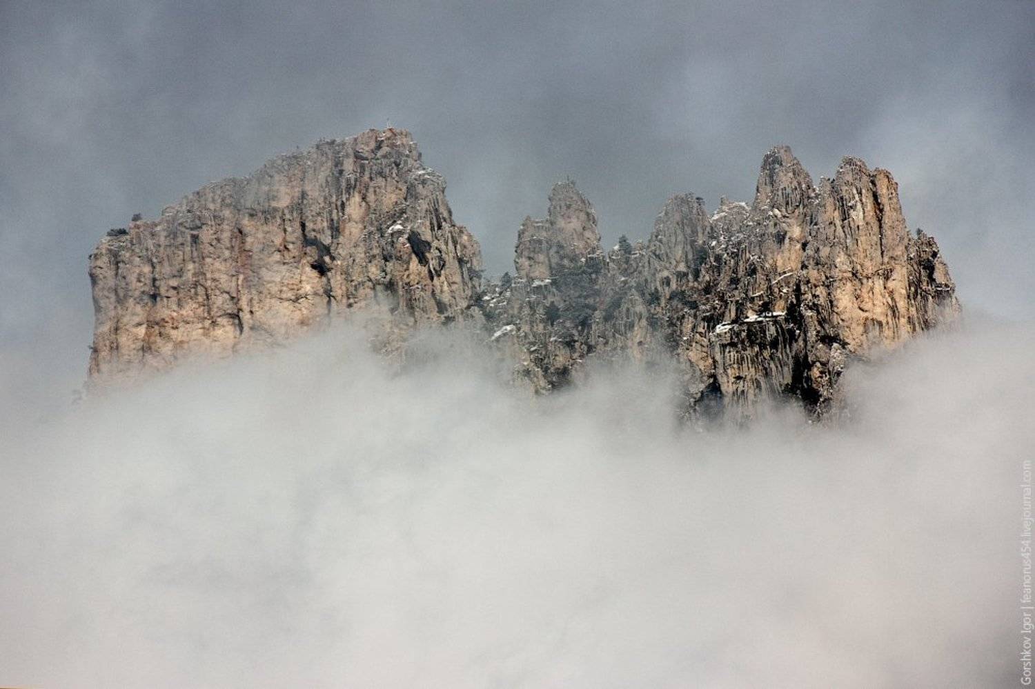 крым, ай-петри, осень, ноябрь, горы, вершины, облака, rpp, Gorshkov Igor_Feanorus