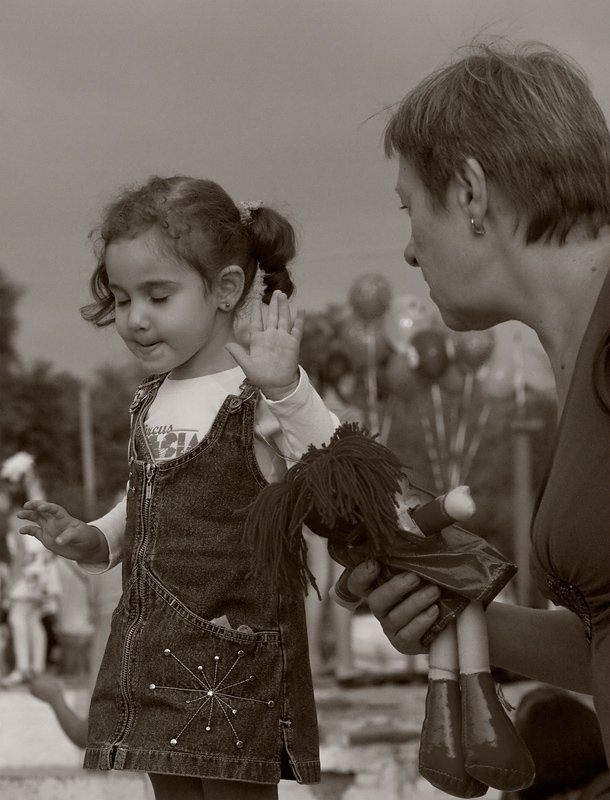 жанр, портрет Спокойно, ма, всё под контролем!photo preview