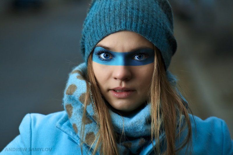 one light photography, strobism, fashion, portrait, andrew samylov, thanks to, zack arias, mask Маскаphoto preview