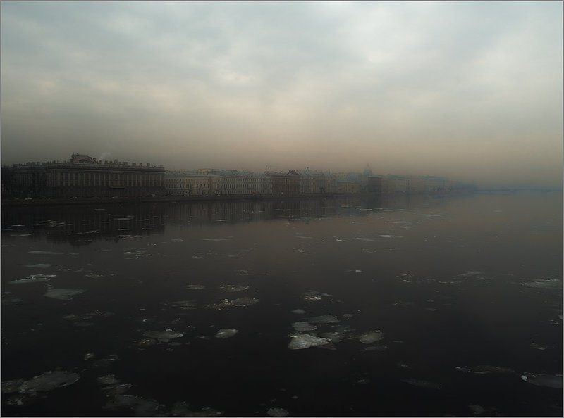 нева, утро ***photo preview