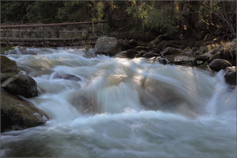 карпаты весна Весенний потокphoto preview