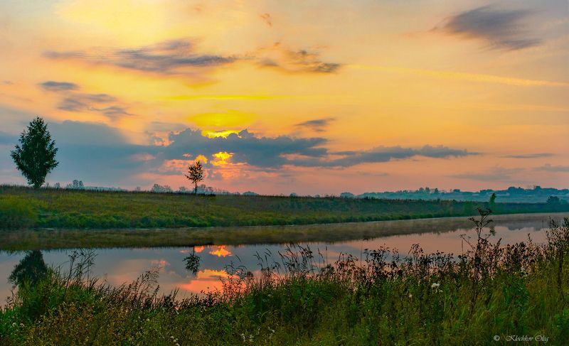 красивая меча, рассвет, ефремов,река Утро на Красивой мечеphoto preview
