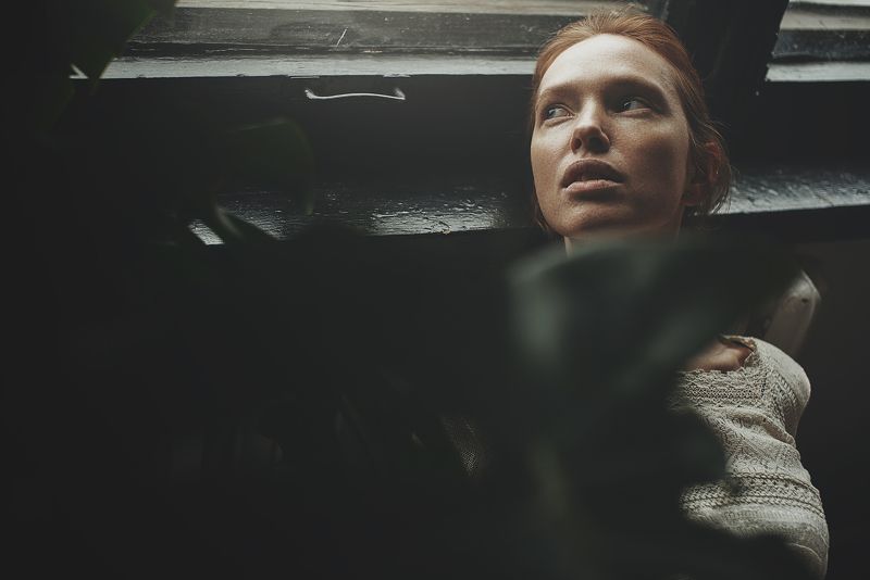 портрет, естественный свет, настроение,  скрипка, portrait, mood Дашаphoto preview