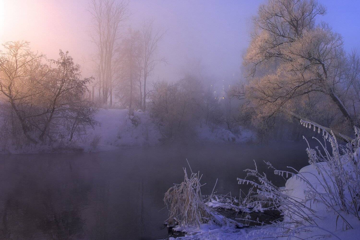 рассвет на р. истра, Александр Кыров