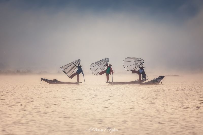 Рыбаки озера Инлеphoto preview