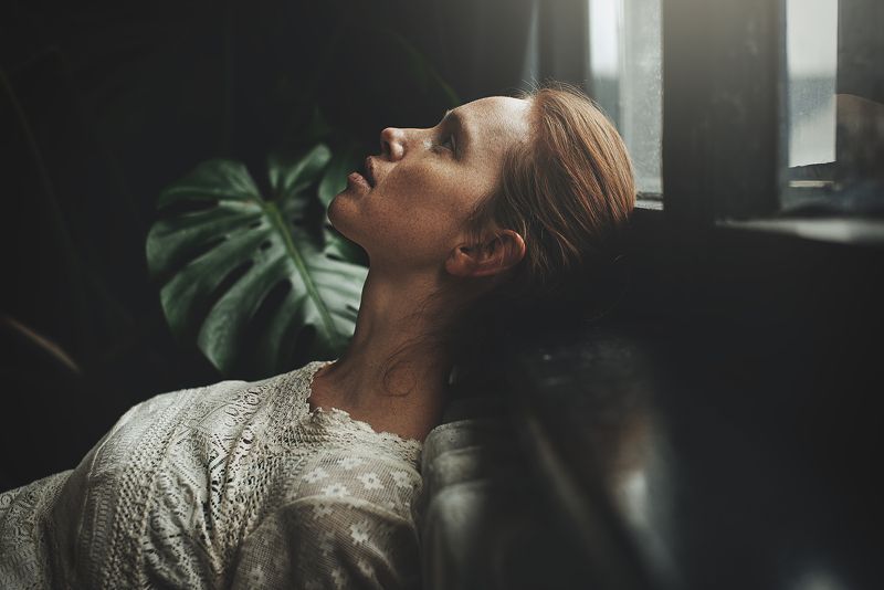 портрет, естественный свет, настроение, скрипка, portrait, mood Дашаphoto preview