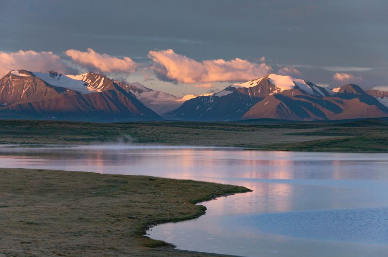 алтай утро Кальджинphoto preview