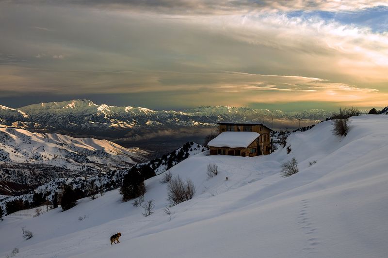 Вечер на станции Дукентphoto preview