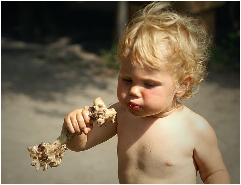 дети вечная тема Нагулял аппетит...photo preview