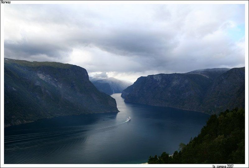 норвегия, фьорды, паром, горы Норвежское, типичное :)photo preview