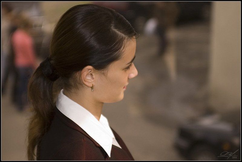 портрет,девушка Средь шумного...photo preview