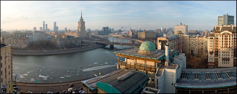 москва, панорама, день Московская. Дневная. Панорамная.photo preview