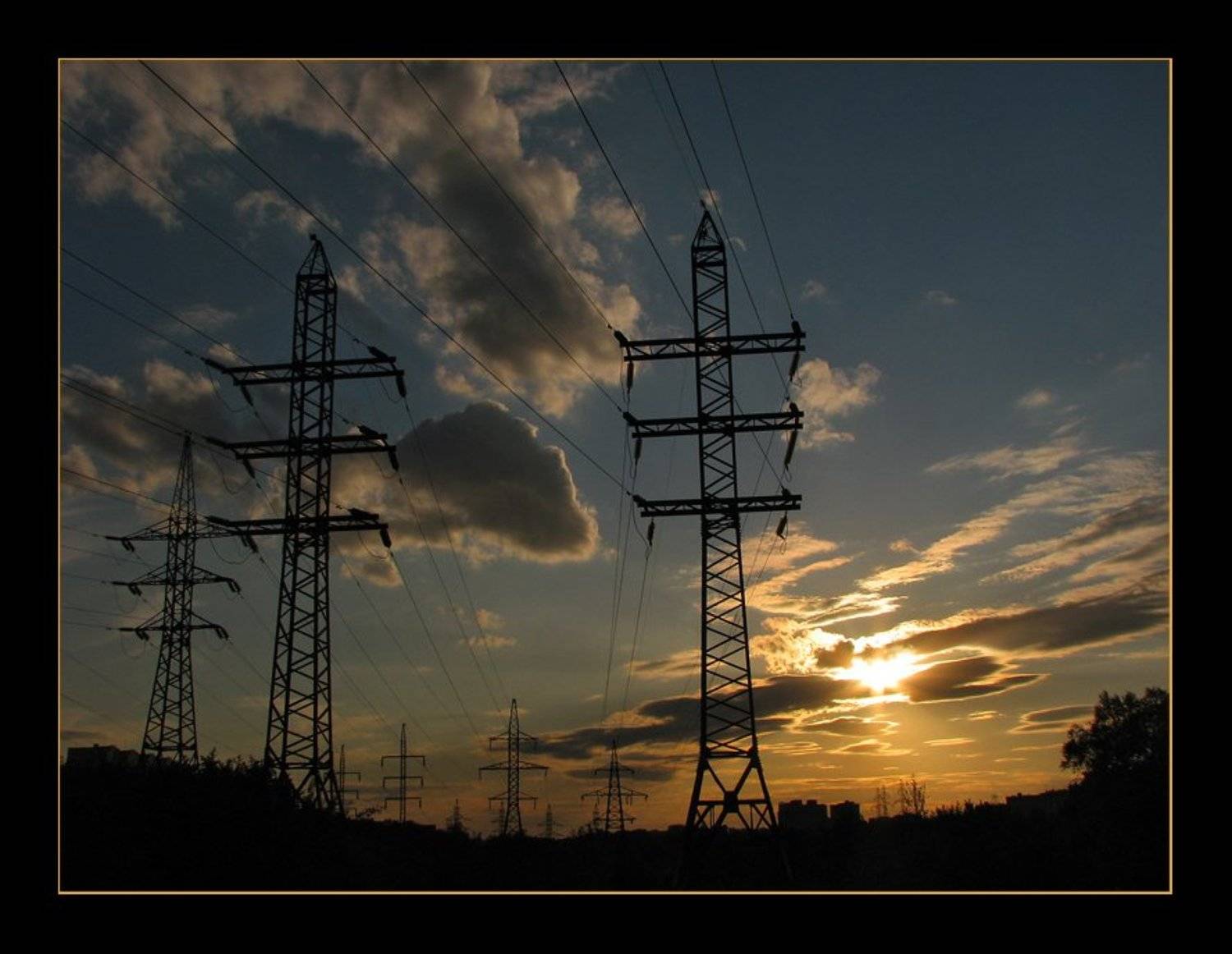 Городской пейзаж. Автор: Лунный Ежик , Лунный Ежик