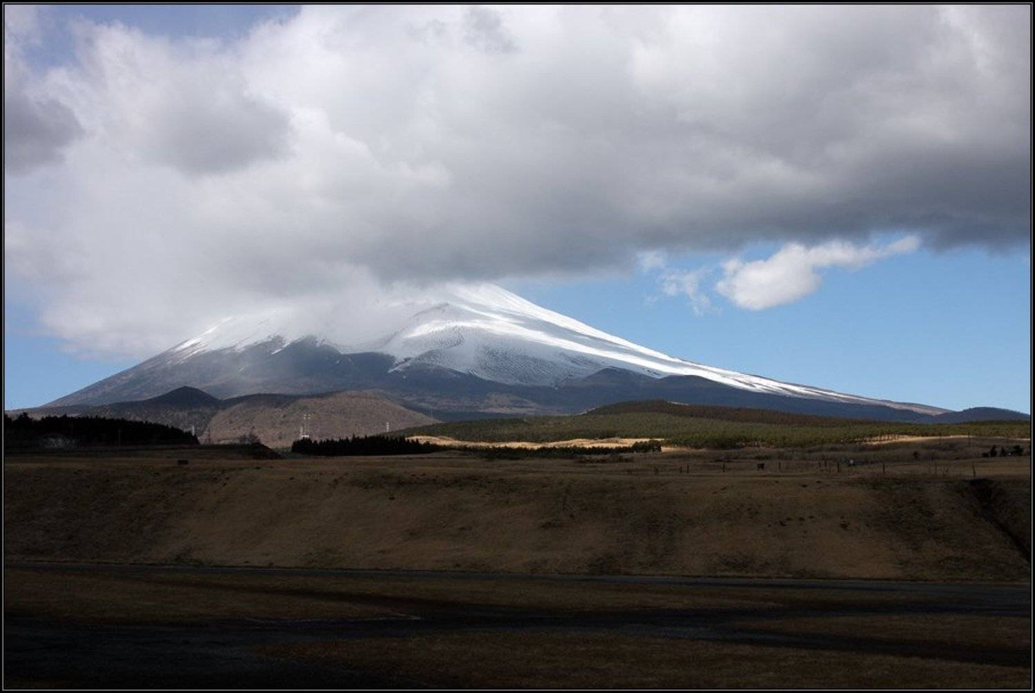 фудзи, япония, fuji, горы, небо, Gemini