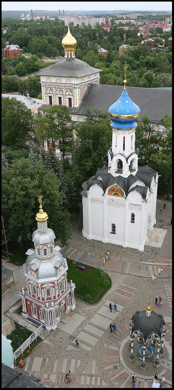 лавра, панорама Свято-Троицкая Сергиева Лавра фото превью