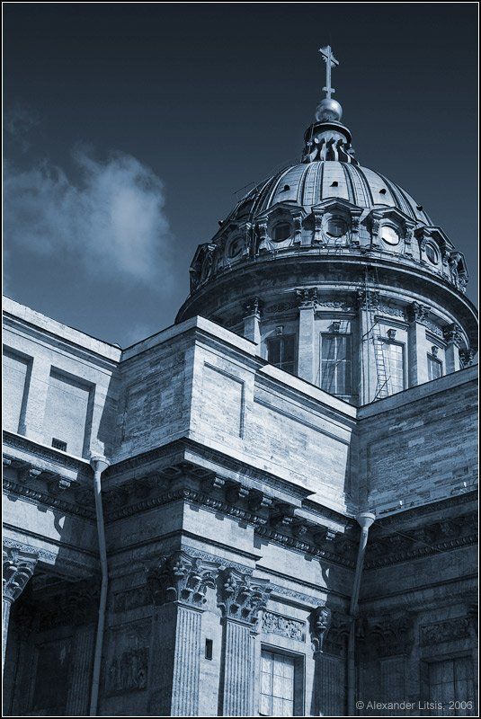 казанскй,храм,собор,ленинград,петербург,питер Казанский куполphoto preview