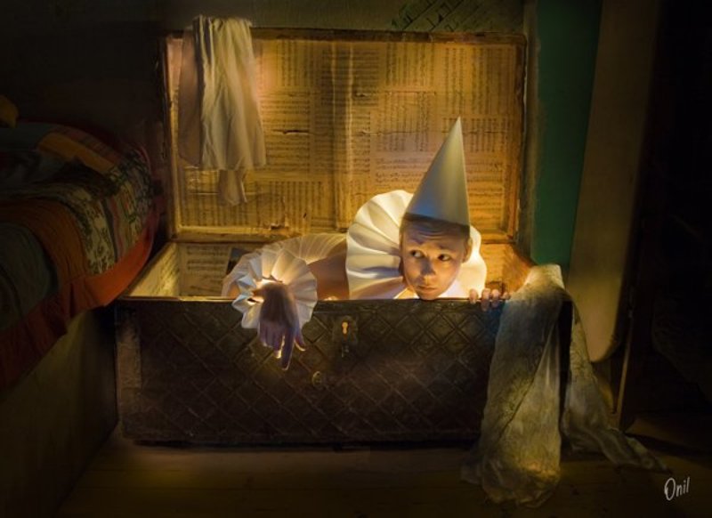 светографика Пьеро. Рождение.photo preview