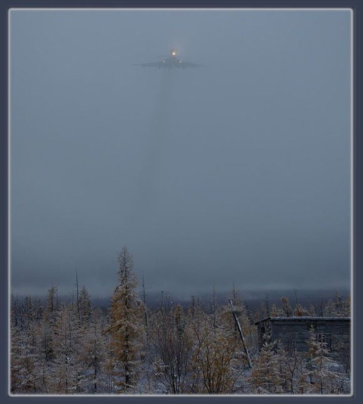 непогода,самолёт В непогодуphoto preview