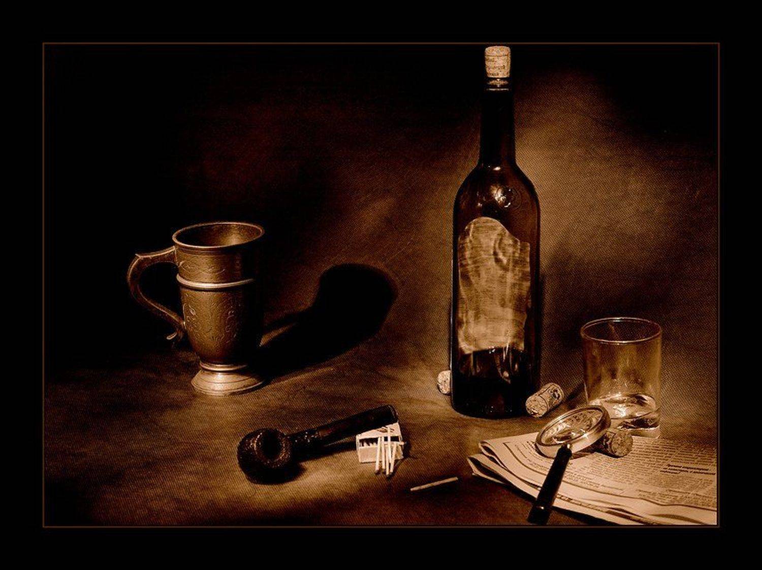 ***. Автор: Капустин Николай натюрморт, световая кисть, Капустин Николай