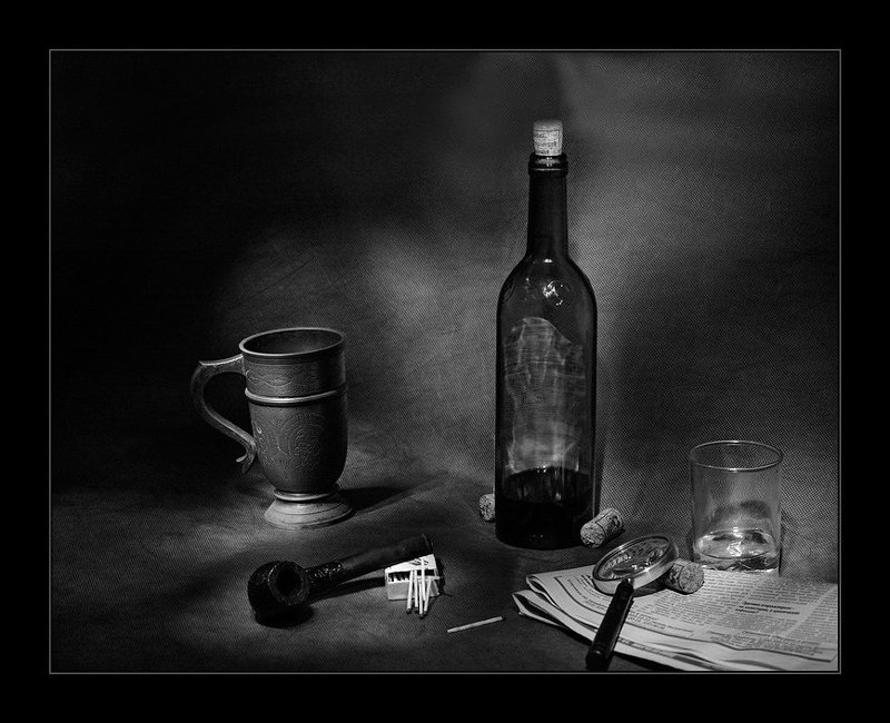 натюрморт, световая кисть *** (чб вариянт)photo preview