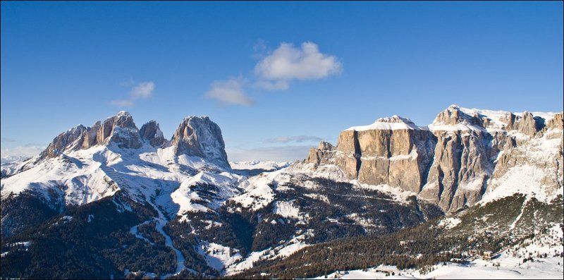 italy, dolomite alpes, belvedere [belvedere. card 1]photo preview