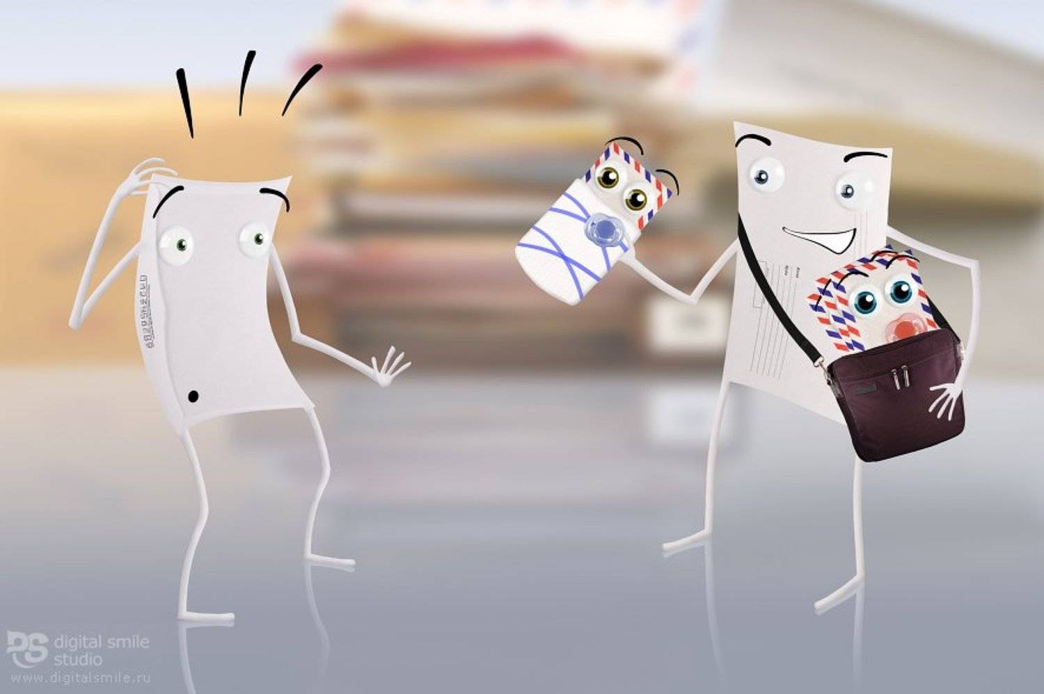 У вас письмо!. Автор: StepanS почтальон письмо попал, StepanS