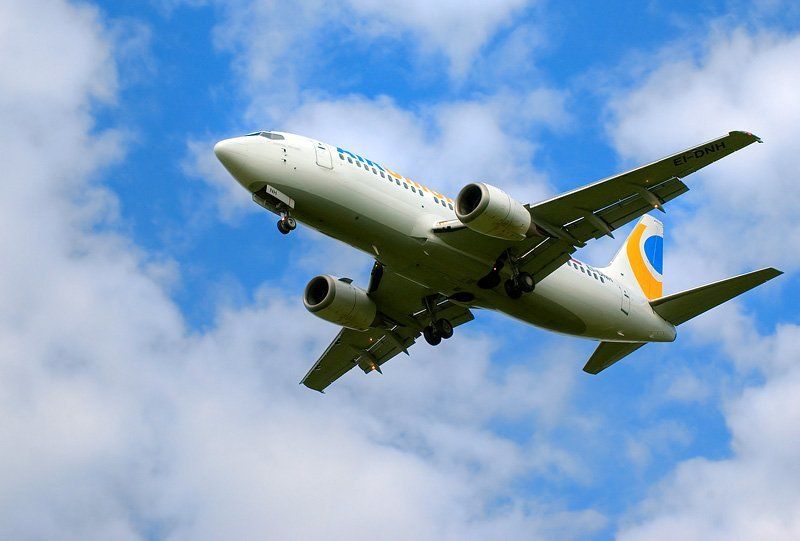 самолет боинг спотинг Заходphoto preview