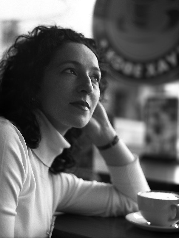 наталья, девушка, задумчивость, чашка кофе photo preview