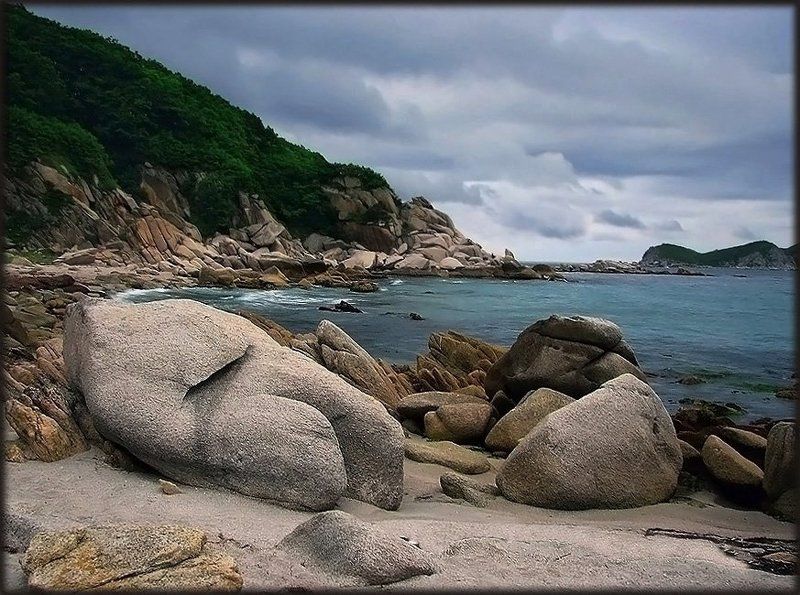 Вечер в саду камней.. фото превью