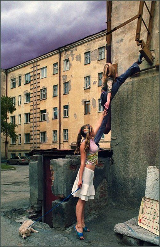 дама, собачка, хоккей, 0247-11 Спасти даму с собачкойphoto preview