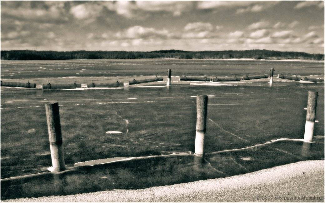 The view of cold. Автор: Pilgrim пейзаж, зима, озеро, pilgrim, пленка, 35 мм, canon eos 10s, Pilgrim