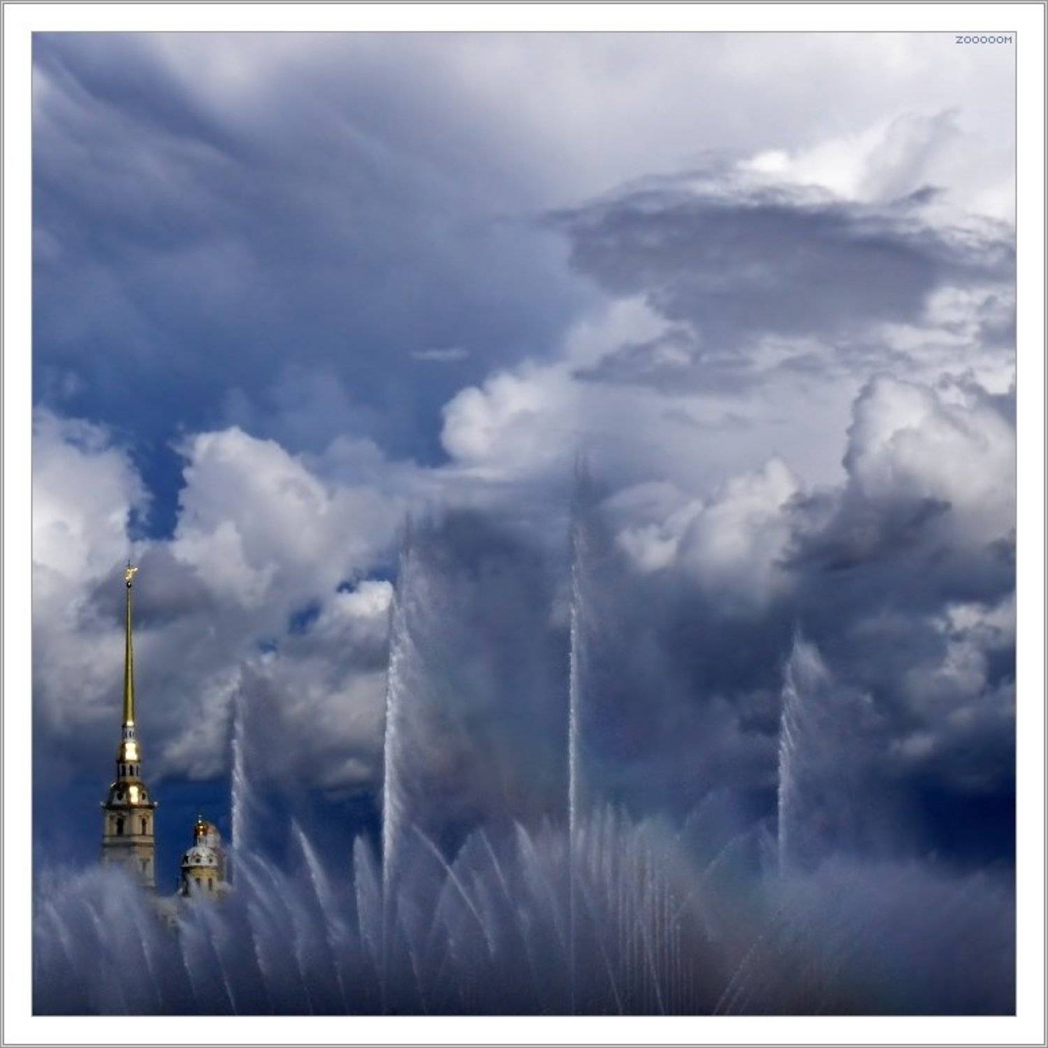 Фонтанчик.... Автор: Алексей (zooooom) петербург фонтан небо, Алексей (zooooom)