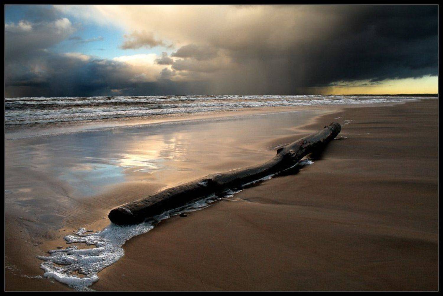 буря, град, балтийское море, Karlis Keisters