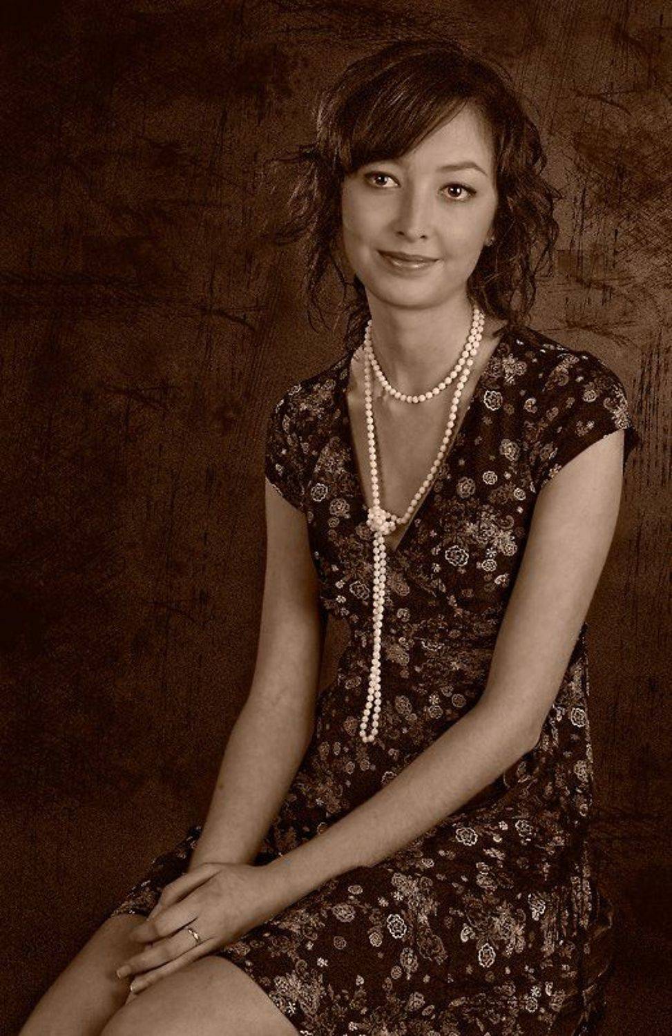 девушка глаза бусы, Anna Fomicheva [nusha]